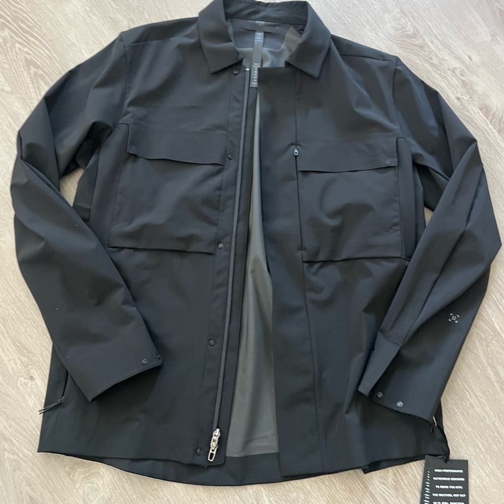 Lululemon parkway shirt jacket blavk nwt